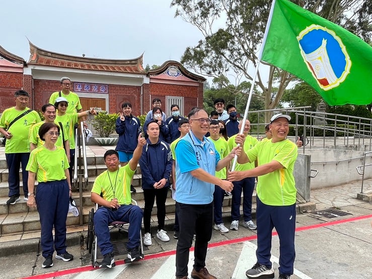 全國身心障礙國民運動會金門代表隊授旗典禮