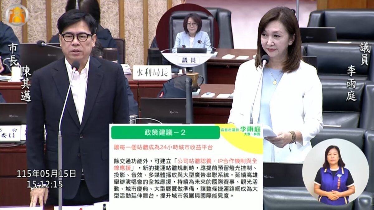 李雨庭質詢聚焦林園建設　捷運、敬老卡、漁港升級全面發聲