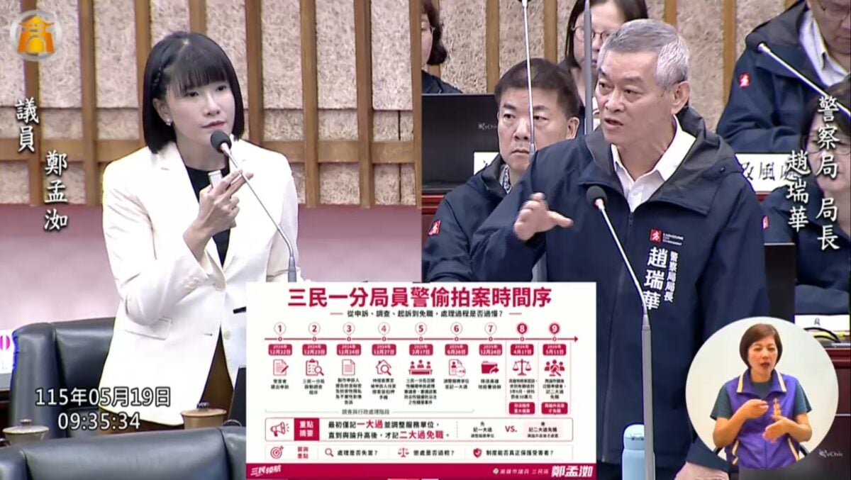 議會追打「三民一偷拍案」疑雲　鄭孟洳質疑證據保全失靈：誰讓關鍵畫面消失？