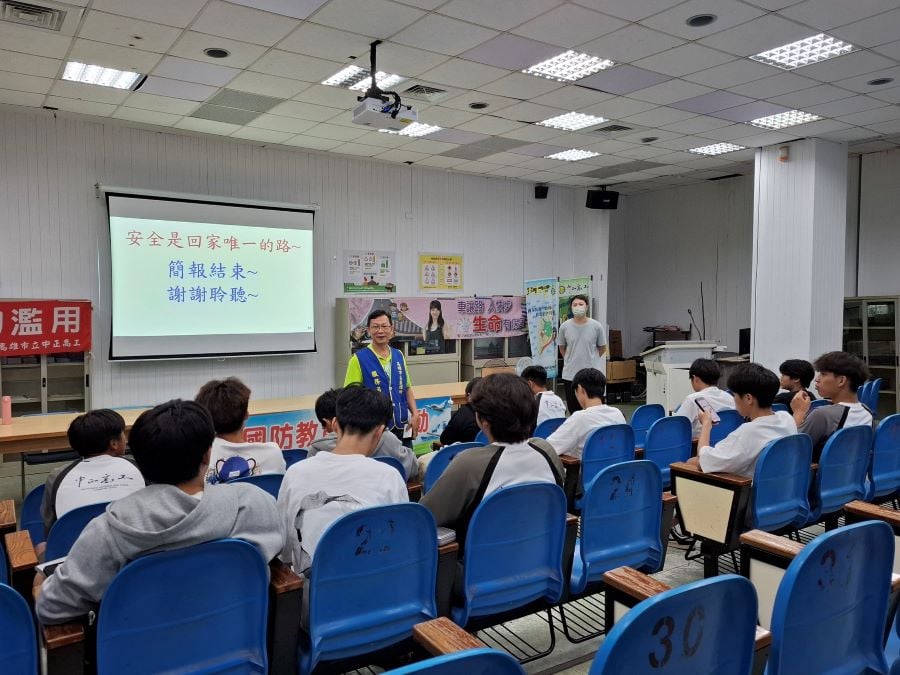 高市所交安宣導進校園　加強防制青少年無照駕駛