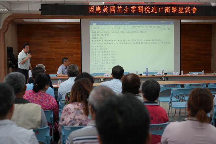 美國花生零關稅衝擊　雲縣府邀農民及加工業者座談