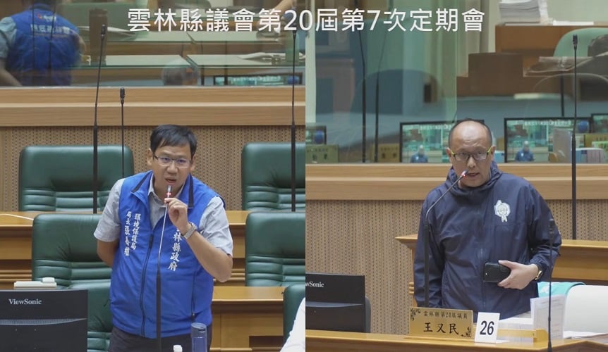 廢棄機車雜草叢生影響市容　王又民要求整頓斗六後站環境