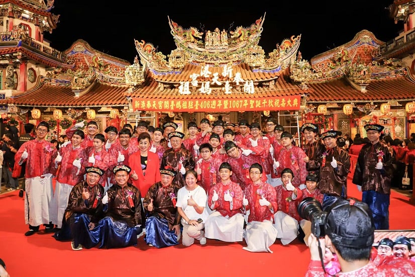 媽祖聖誕祝壽大典　翁章梁祈願嘉義平安順利