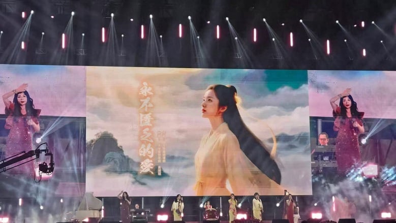 ▲太陽盛德導師每年都會在各地舉辦大型音樂活動。