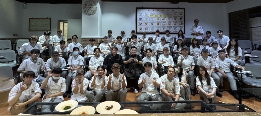 高餐大「系列名廚蒞校」Marc L³公開當代料理核心技藝