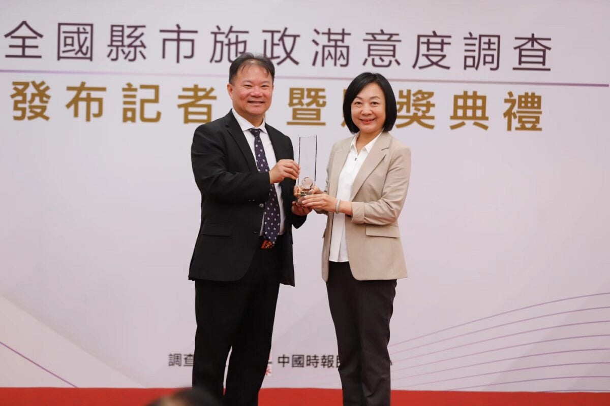 2026全國縣市施政滿意度　嘉縣4金9銀大滿貫