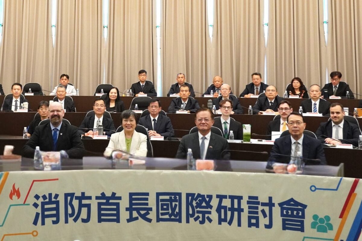 臺美深化災防合作　AIT出席消防首長國際研討會共促災防韌性