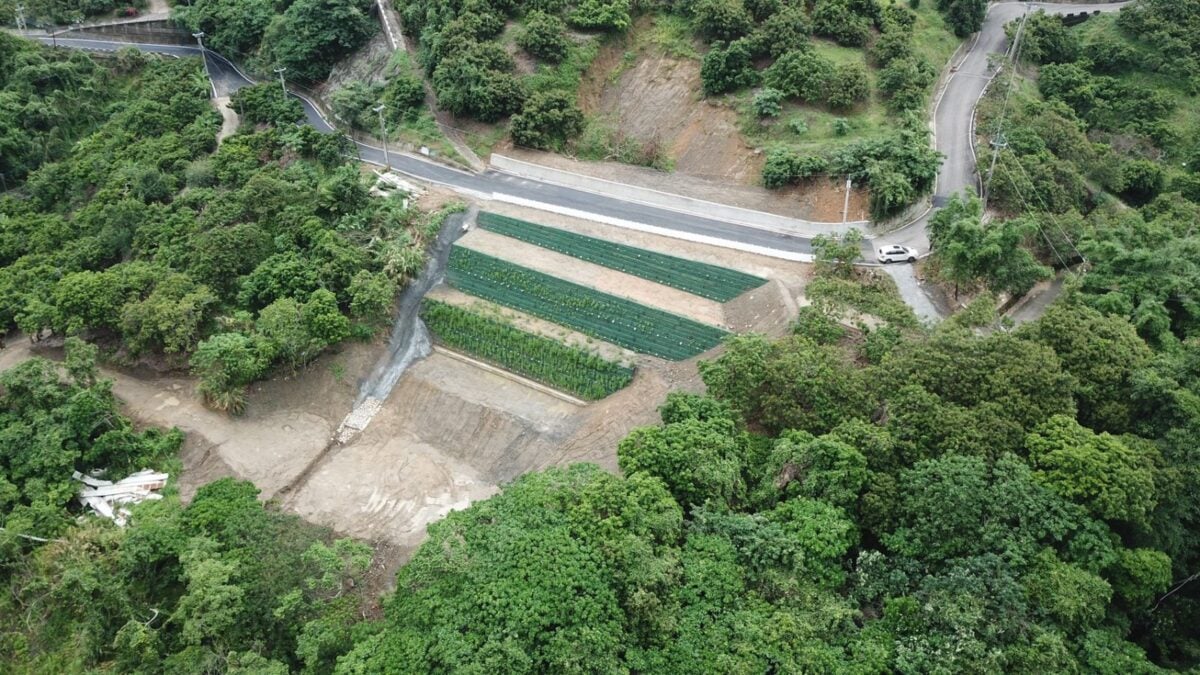 霧峰暗坑巷道路復建工程如期完工　強化邊坡穩定守護農民通行安全