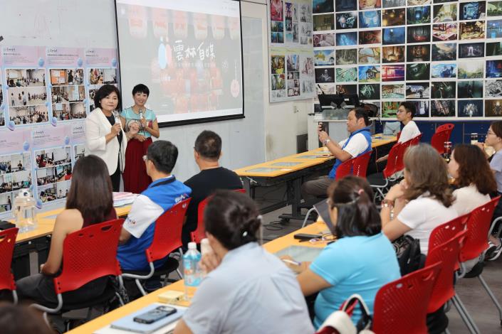 雲林縣媒體識讀暨自媒體經營訓練開課　張麗善勉勵學員習得技能正確多元宣傳