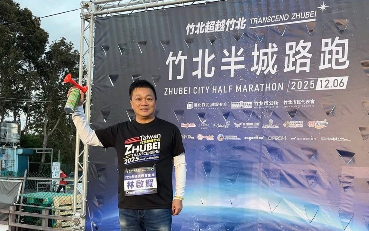 ▲竹北成長太快了，需要一位有治理經驗的人，而林啟賢正是陪伴竹北茁壯的公共事務工作者。（圖／引用自林啟賢臉書）