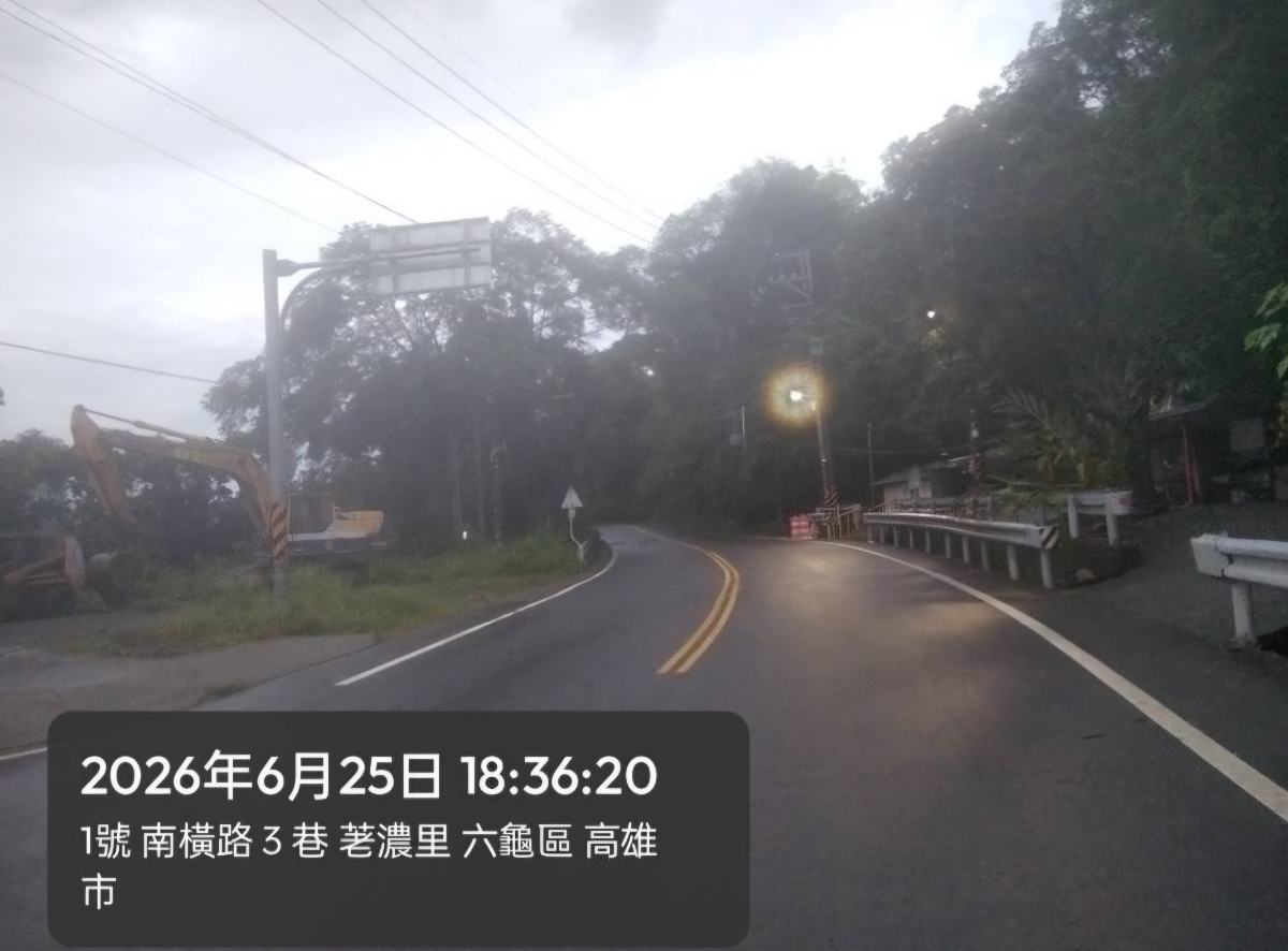 豪雨狂炸高雄山區！台20線甲仙至荖濃25日晚10點預警封閉