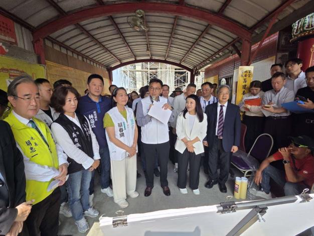立法院經濟委員會考察雲林農經建設　聚焦虎尾與褒忠產業園區推動進度