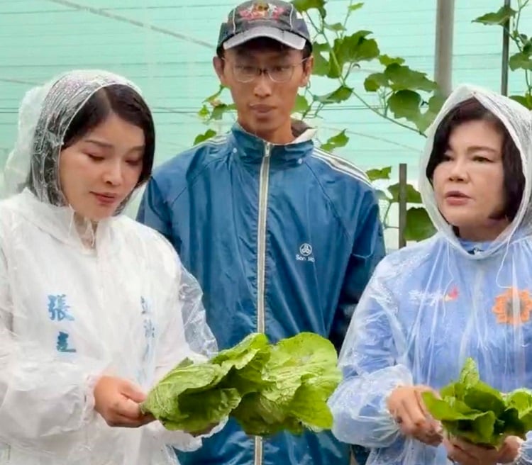 ▲暴雨重創雲林，張嘉郡：爭取天然災害補助，改善排水灌溉系統。(記者劉峻文攝)