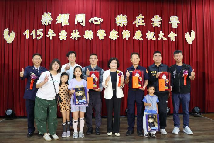 警察節慶祝活動溫馨登場　張麗善向警察同仁致上最高敬意