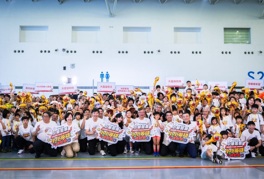 第4屆「小小英雄運動會」高雄展覽館熱鬧登場　球后戴資穎、陳傑、朱木炎齊聚高雄
