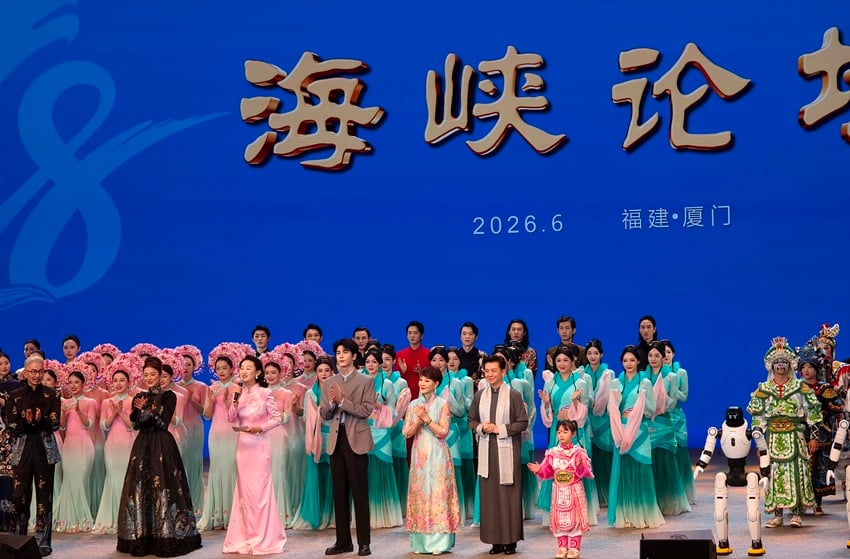 大陸學霸演員張凌赫驚喜現身海峽論壇　發表演說及邀請台人赴陸走走