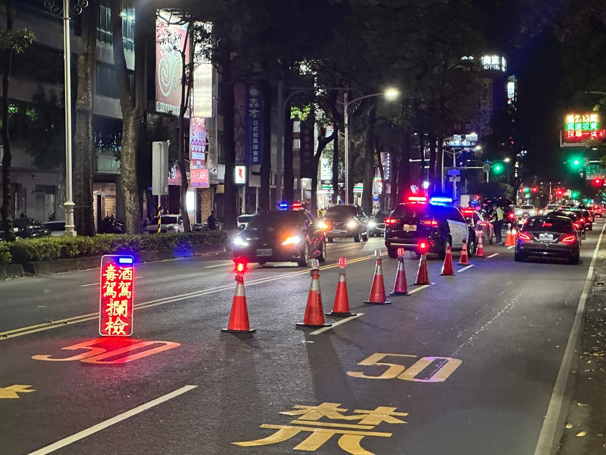 執行全國同步取締（酒）駕大執法 高警展現打擊毒駕決心