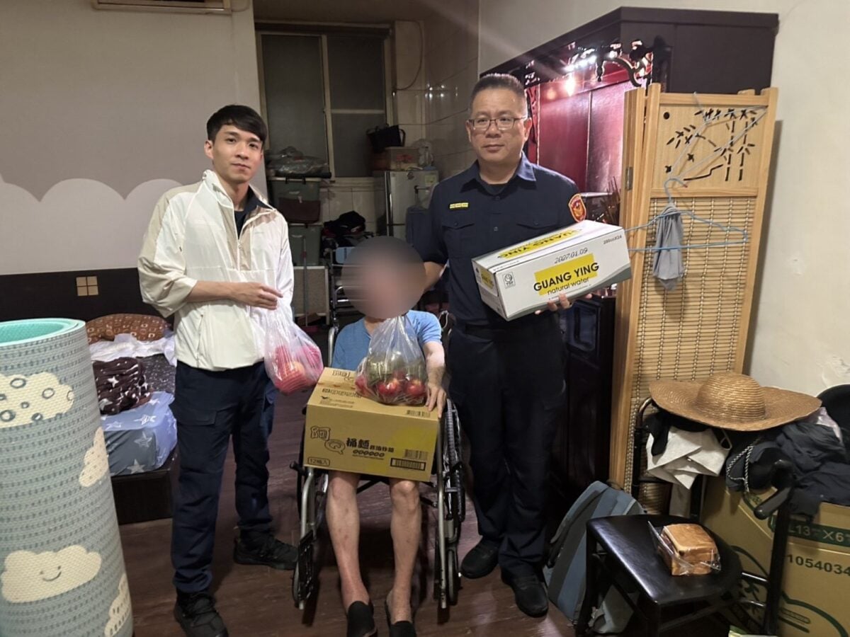 一通電話搭起希望橋梁　暖警串聯資源守護獨居翁