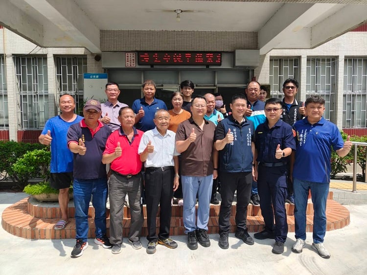 雲林埒內所迎新所長許展育　分局長親勉成為地方堅強後盾