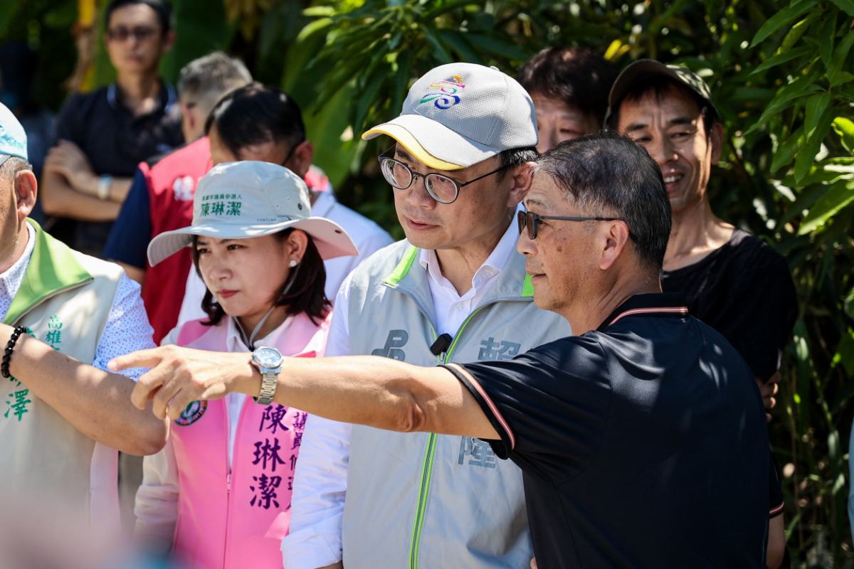 強颱巴威來勢洶洶！賴瑞隆緊急會勘二仁溪　力拚3億治水防洪