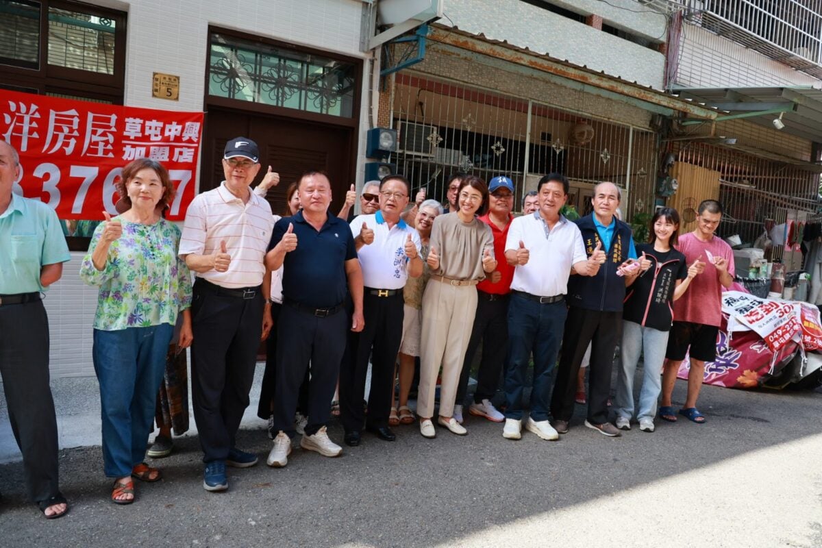 許淑華勘查草屯10件基層建設　改善民眾生活環境