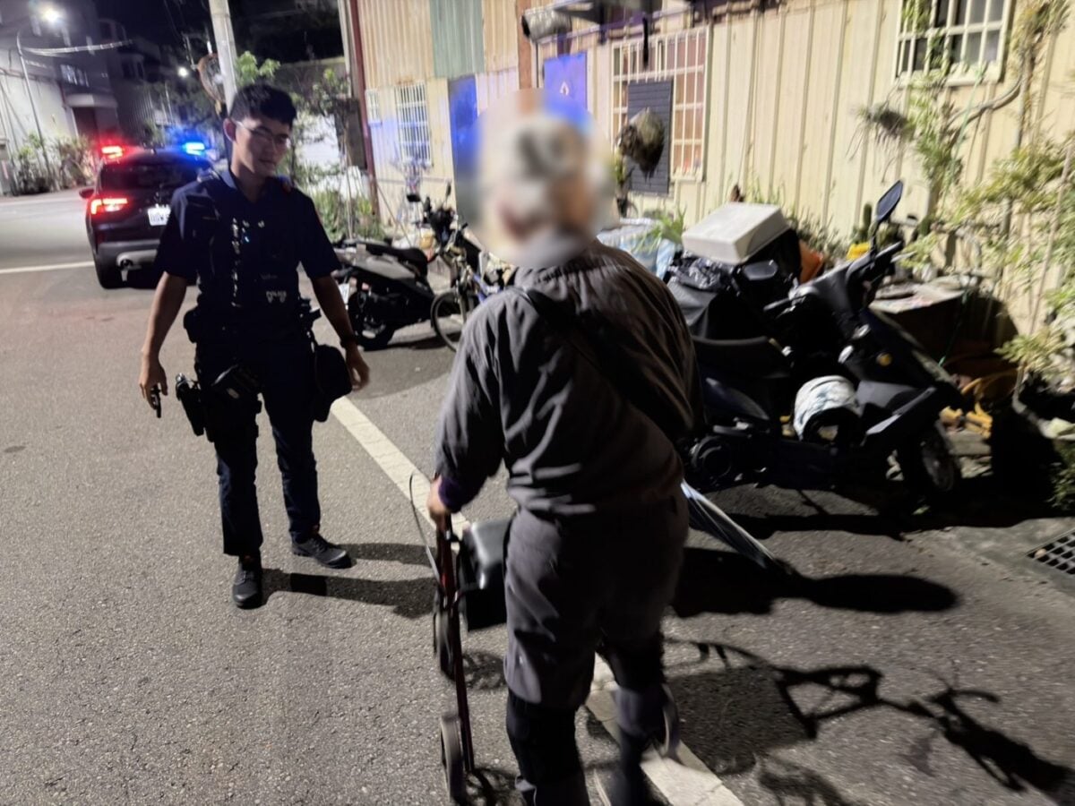 家的形狀藏在街景裡　警深夜陪走喚醒記憶