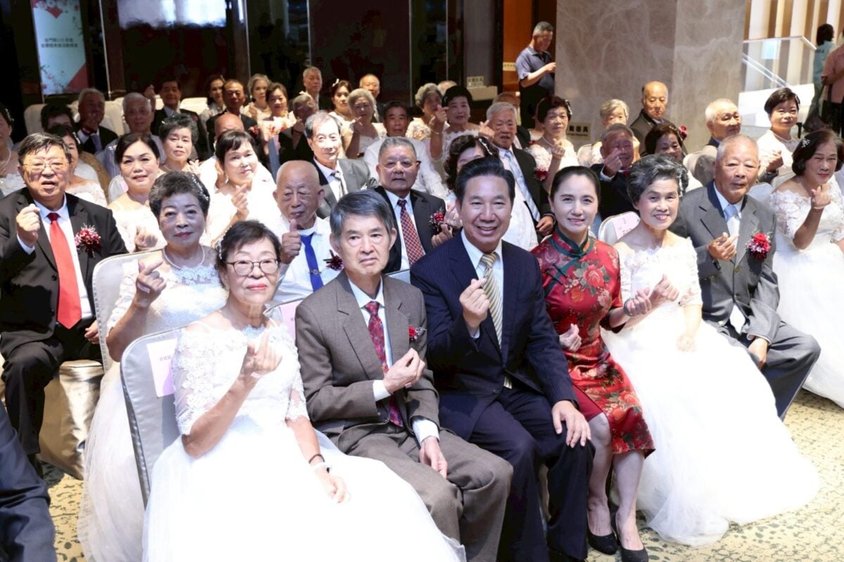 良緣相守幸福久久　金門縣金鑽婚表揚活動溫馨登場