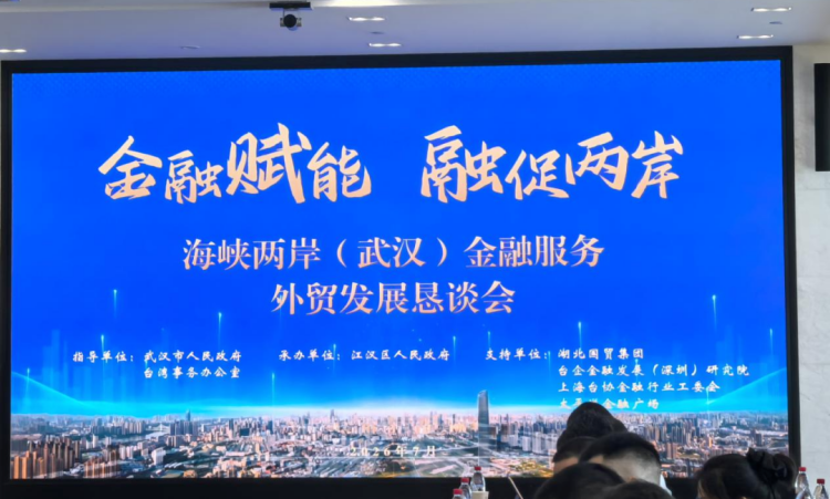 台資金融賦能中部對外開放　兩岸（武漢）金融懇談會落地多項務實合作
