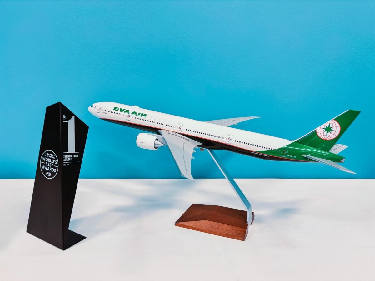 長榮航空勇奪全球第一！首登Travel + Leisure最佳國際線航空冠軍