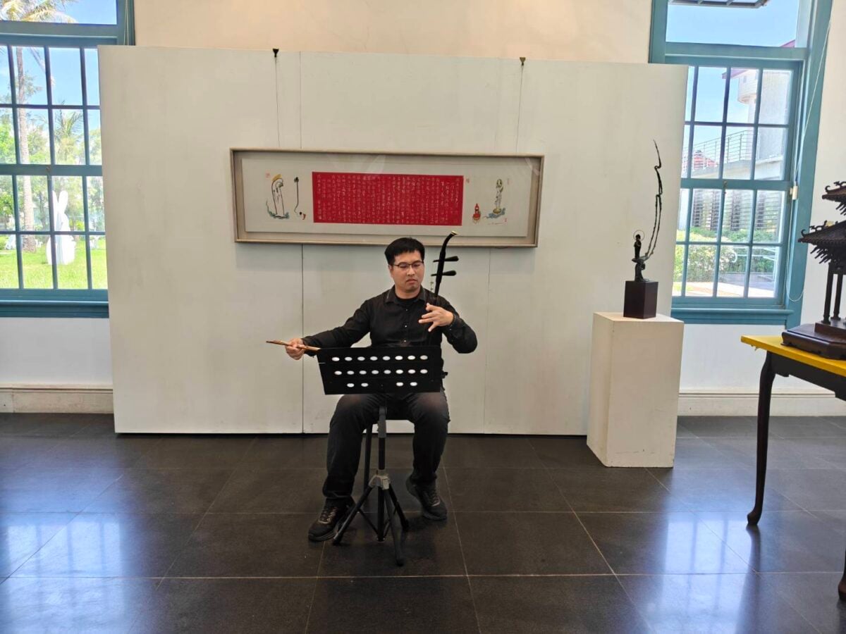 國際漫畫大師蔡志忠「漫畫×雕塑展」北門開幕　結合AI教育與地方創生開啟藝術新篇章