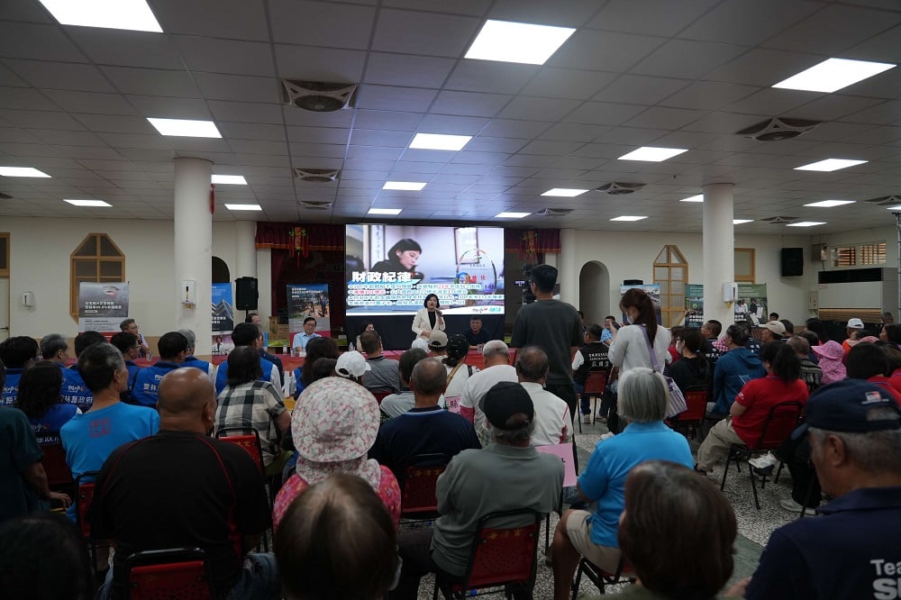 雲縣政說明會前進四湖　張麗善：持續加碼建設打造青年返鄉幸福家園