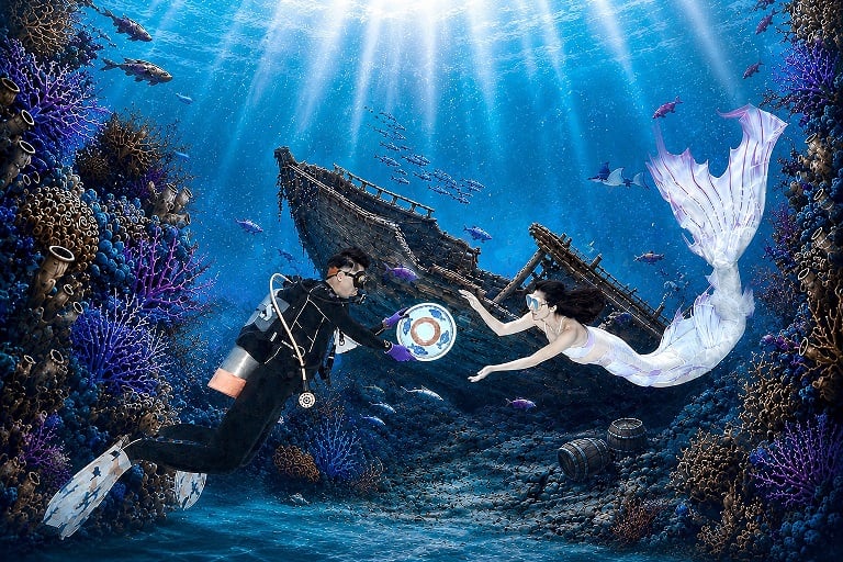 全台首創人魚劇場結合水下考古！文資局 x 海科館《深海傳說》暑假登場
