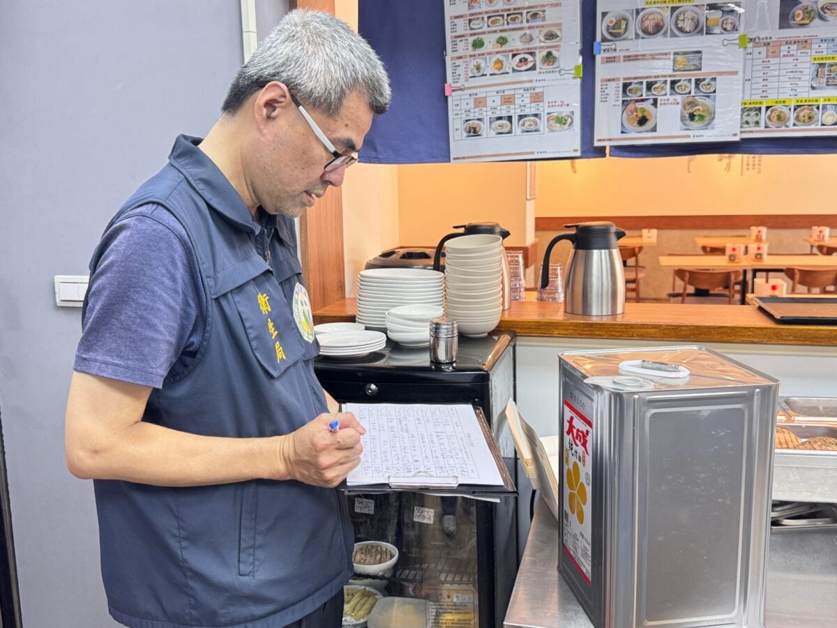 食用油檢出苯駢芘超標　金門縣衛生局啟動餐飲端稽查