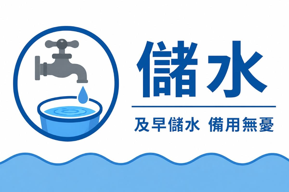 巴威颱風逼近！台水七區處全面戒備　籲民眾提前儲水、節約用水