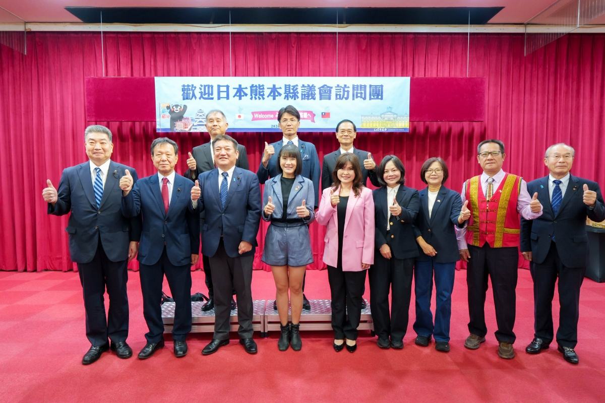 熊本議長率團訪高雄！台日友城邁入10週年　半導體合作再掀新話題