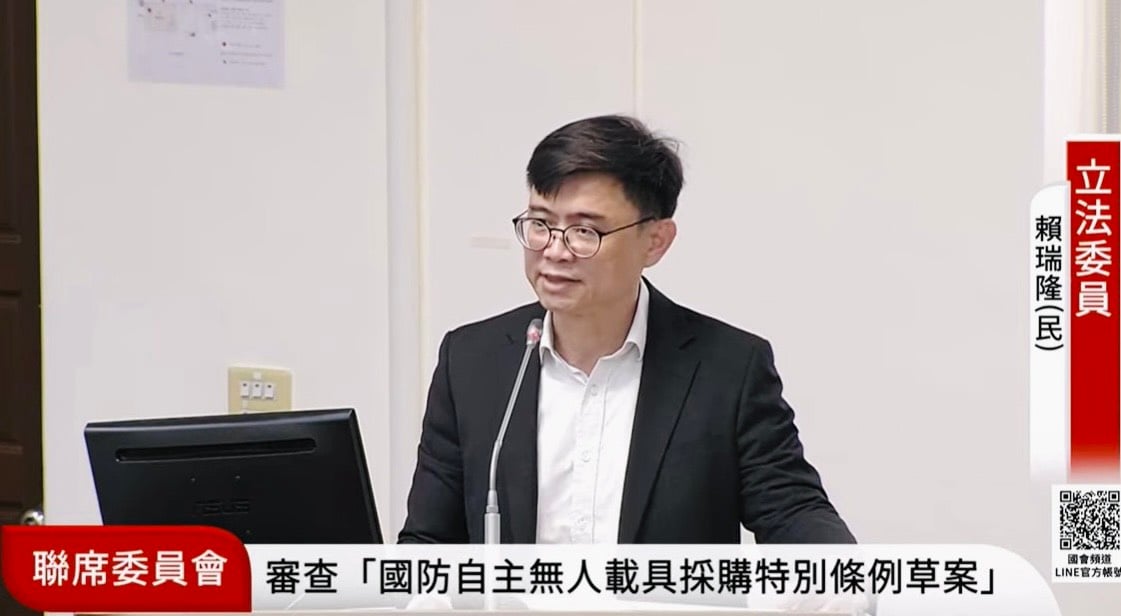 無人載具國家隊拚升級！賴瑞隆提加碼300億元、納入更多載具搶攻未來戰力