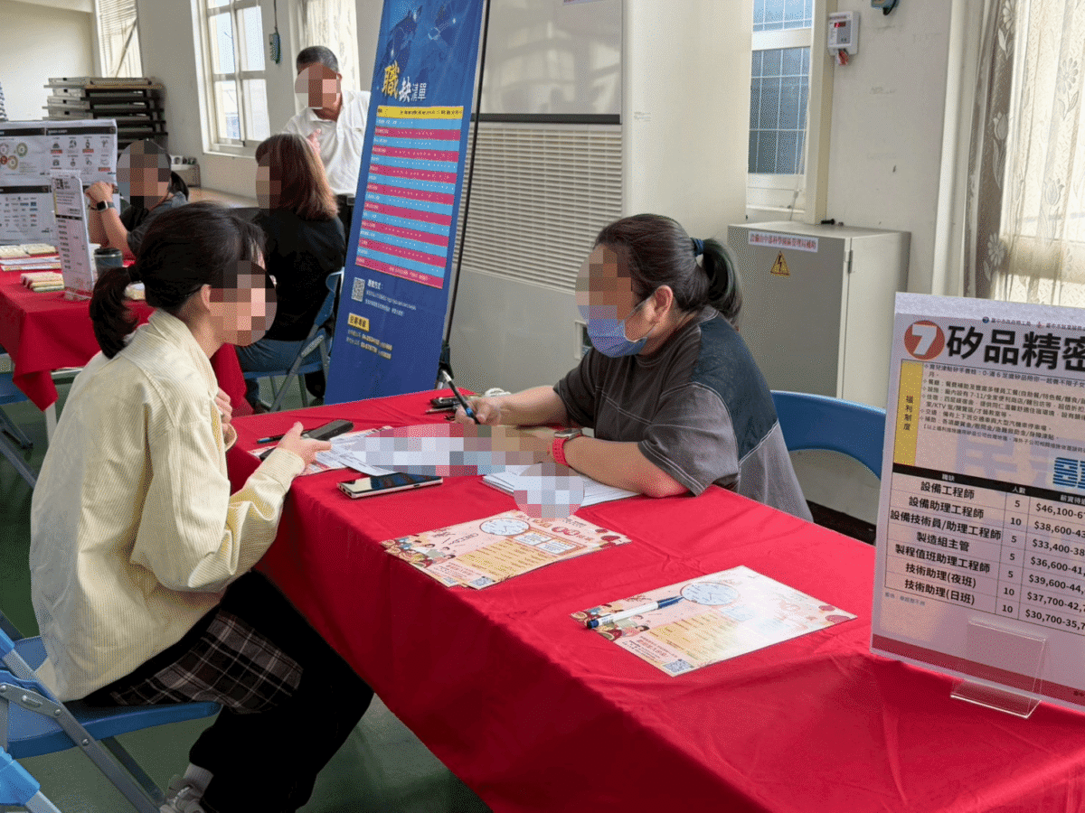 「富市台中 就業成功」中市勞工局7月邀60家企業釋出逾2000個職缺