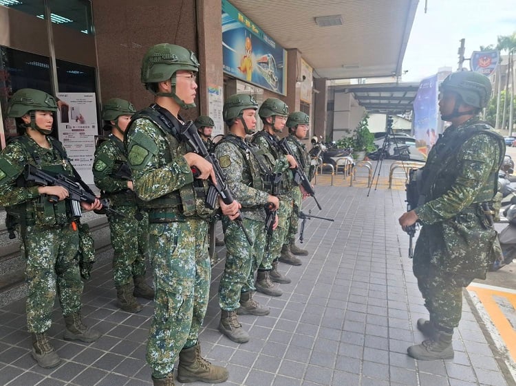 雲林縣後備指揮部協力城鎮韌性（防空）演習