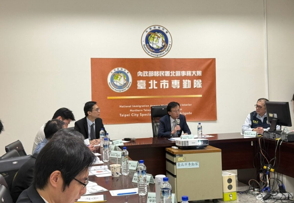▲士檢王檢察長率隊與雙北專勤隊同仁座談。