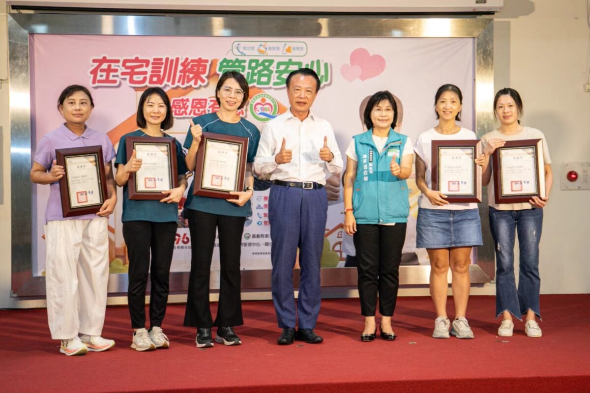 嘉縣推動到宅照護8年2200名管路個案受惠