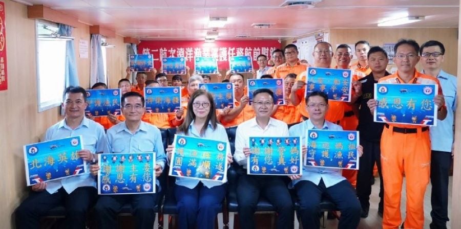 巡護七號啟航　捍衛公海漁權與海洋永續　展現臺灣關鍵影響力