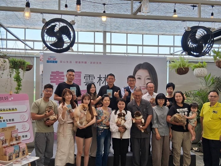 張嘉郡推四大寵物經濟政策　從動保走向人寵共融與產業發展