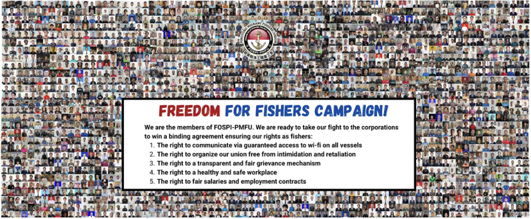 台灣印尼漁工工會FOSPI-PMFU印尼獨立日「漁工自由運動」