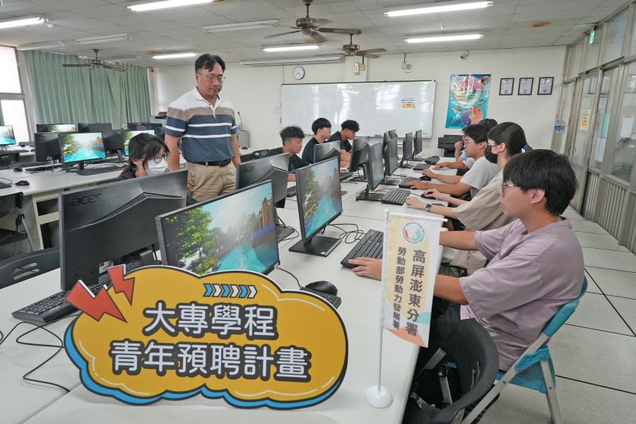 ▲BIM建模技術實務學程學員受訓照片。