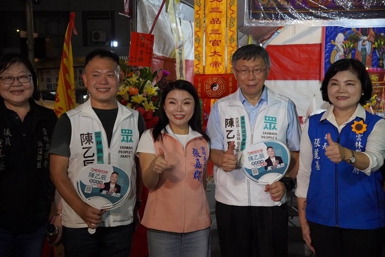 虎尾合體站台！柯文哲公開肯定張嘉郡：未來會是好縣長