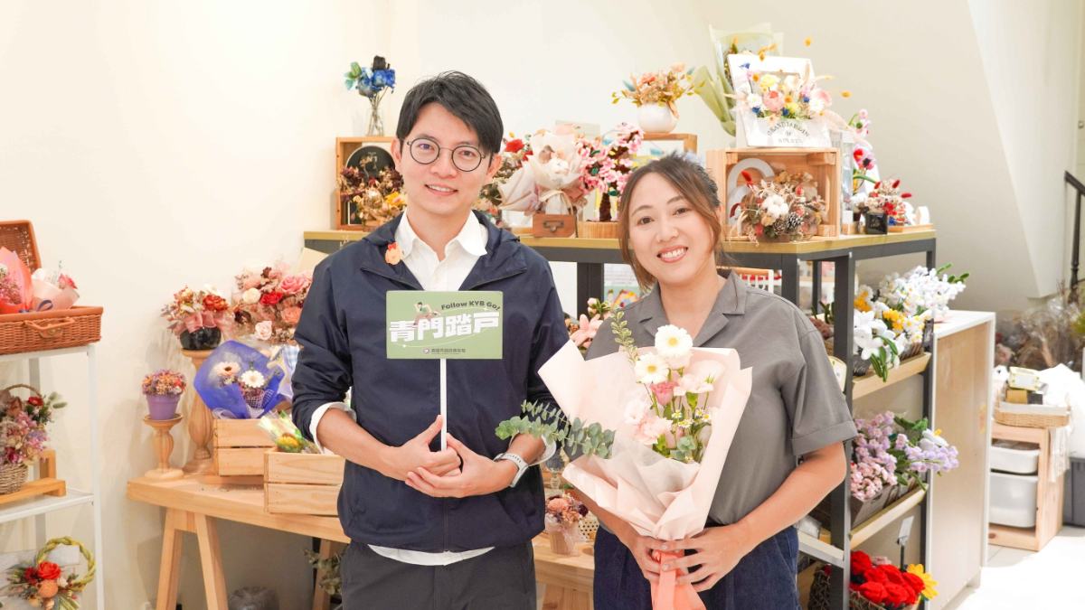 女性創業首度超車男性！高雄占比衝50.9%　花藝正妹靠熱愛闖出一片天
