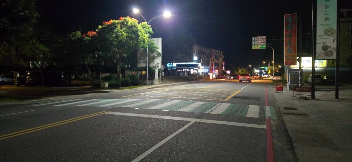 金門雙色溫路燈試辦見效　夜間受傷事故降四成