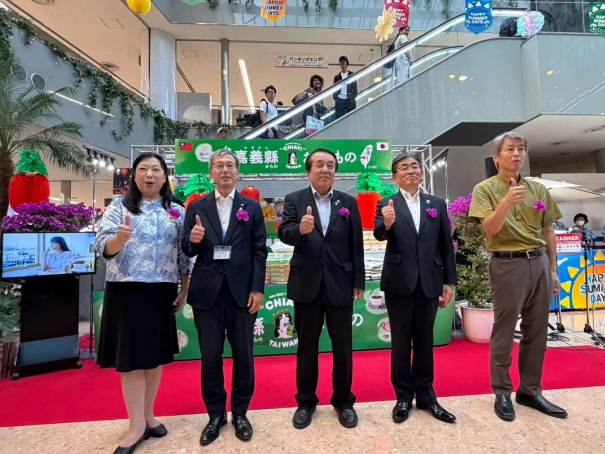 「嘉義優鮮」二度登陸宮崎　機場展售再升級3大道之驛拓長期通路