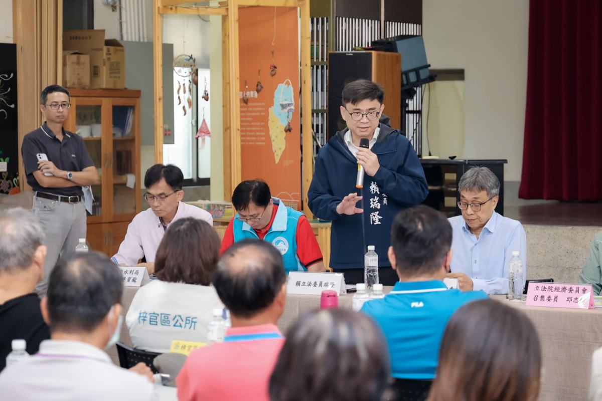 賴瑞隆、邱志偉考察北高雄防汛　提「精準治水、韌性治城」推整體流域治理