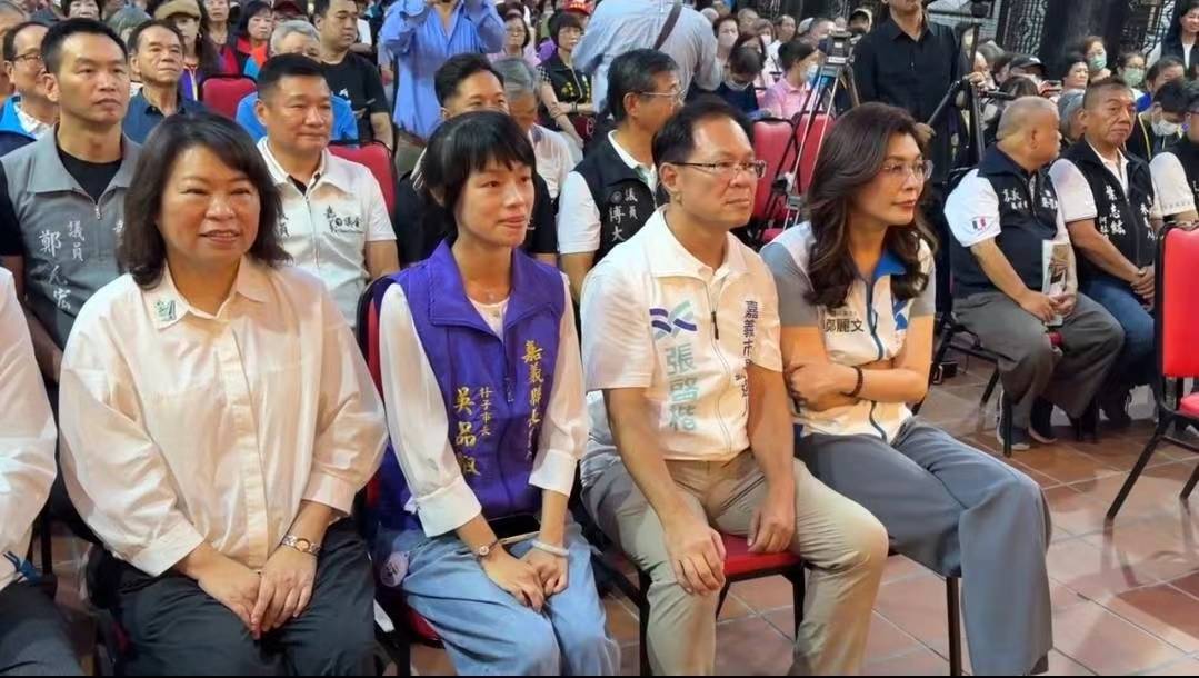 嘉義在野力量集結！鄭麗文力挺吳品叡　呼籲珍惜民眾支持
